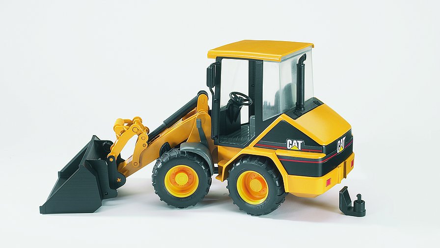 BRUDER Cat® Kompaktgelenkradlader – Detailgetreues Spielzeugmodell im Maßstab 1:16