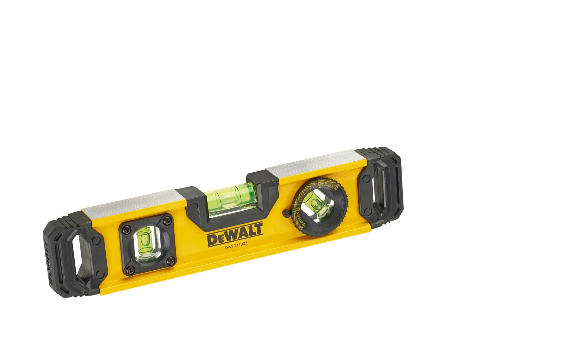 DeWalt DWHT0-43003 250-mm-Torpedo-Wasserwaage, Produktansicht freigestellt
