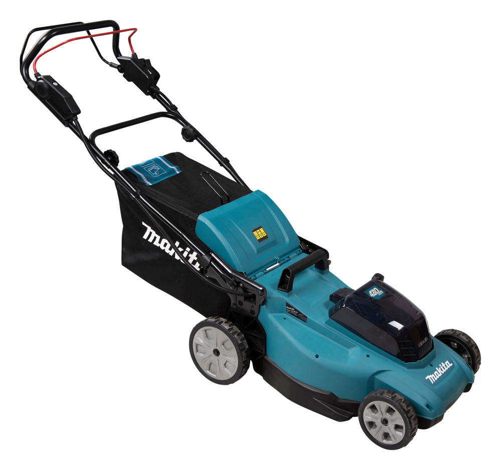 Makita DLM481Z Akku-Rasenmäher – Leistungsstark und leise für mittelgroße Rasenflächen