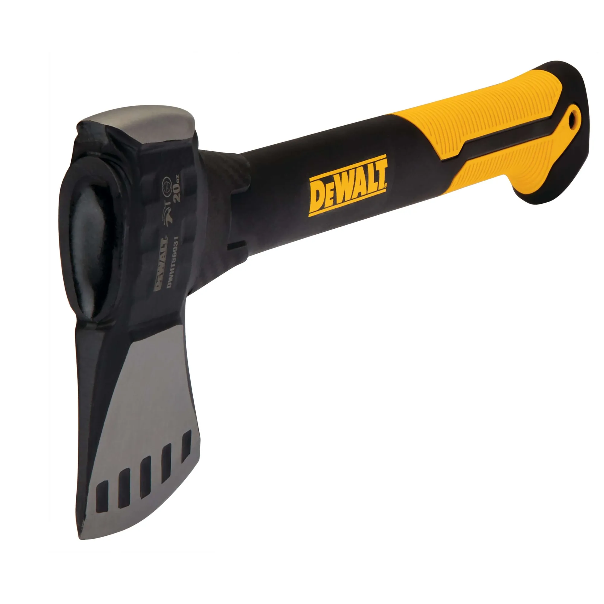 DeWalt DWHT56031 EXOCORE Beil mit Axtkopf, Seitenansicht