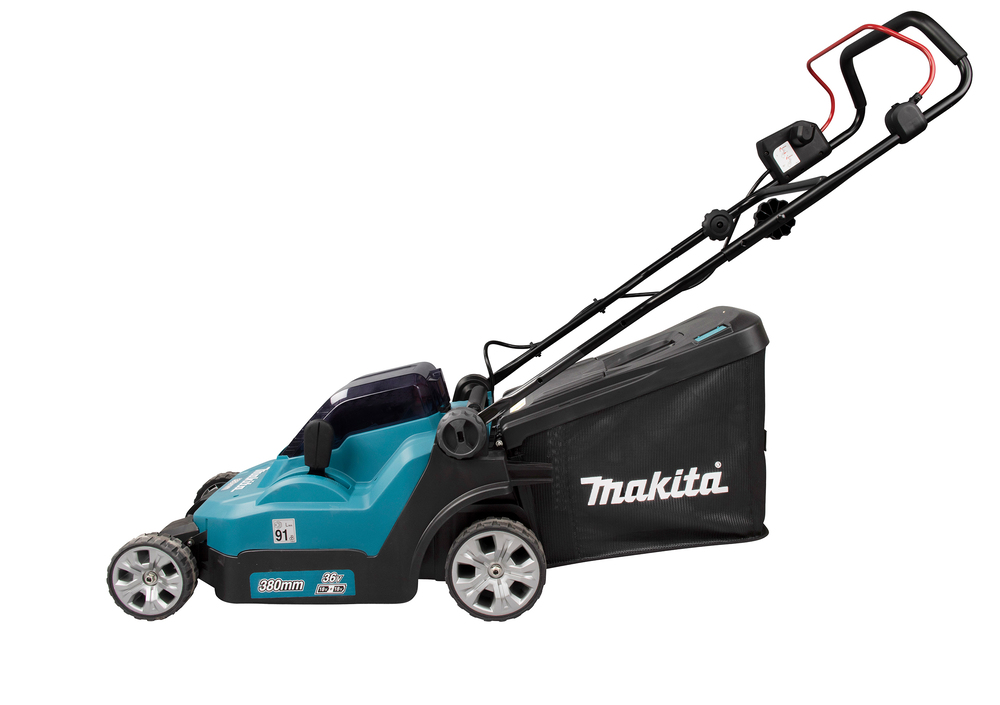 Makita DLM382Z Akku-Rasenmäher – Effizientes Mähen für kleine bis mittlere Rasenflächen