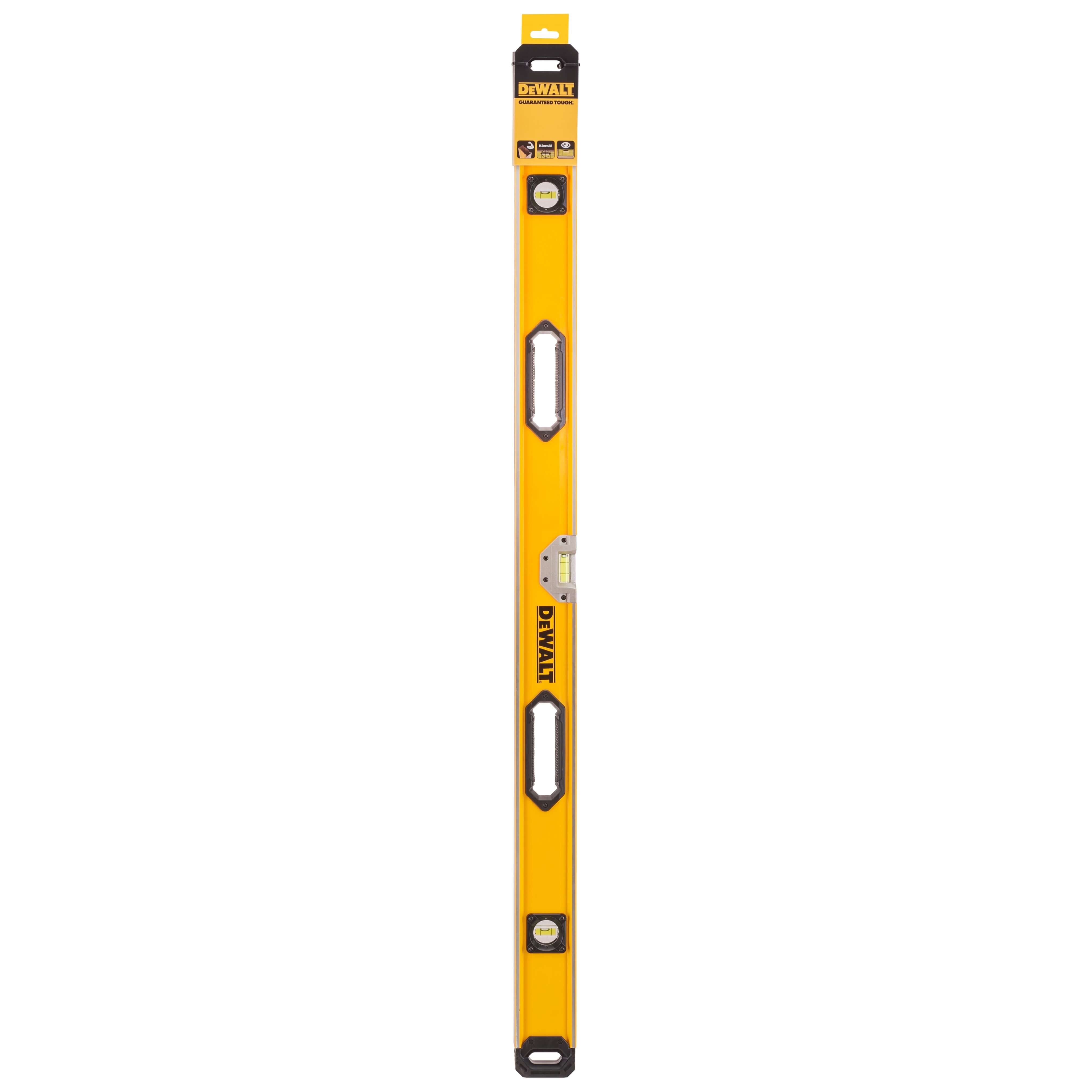DeWalt DWHT0-43248 1200 mm Box Beam Wasserwaage – Präzision und Langlebigkeit für Profis