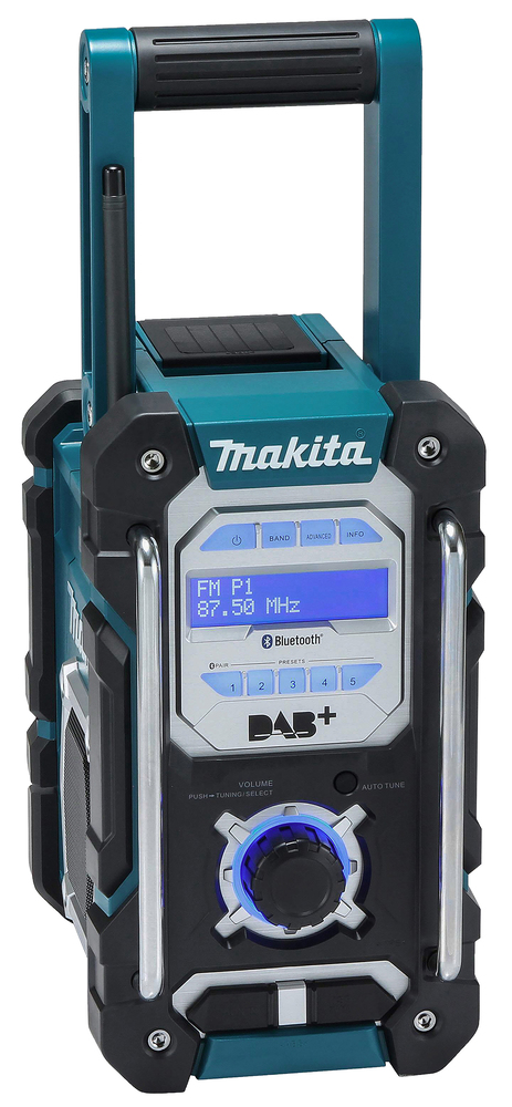 Makita DMR112 – Robustes 18V Akku-Baustellenradio mit DAB+ und Bluetooth Makita DMR112 – Robustes 18V Akku-Baustellenradio mit DAB+ und Bluetooth