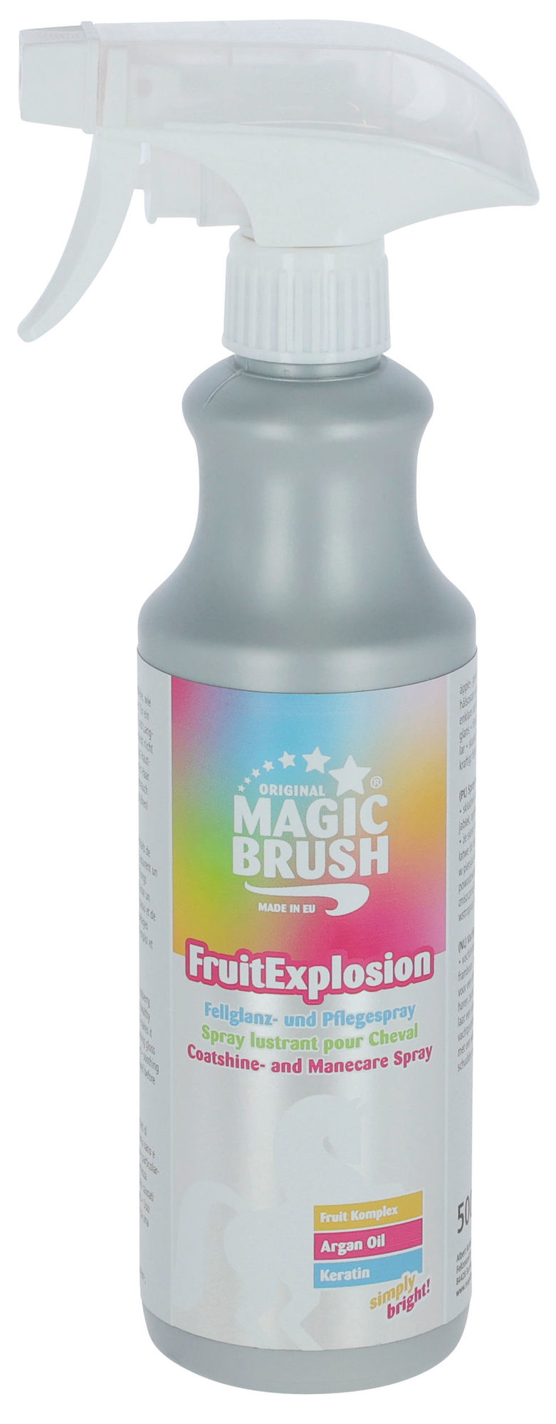 Kerbl 500ml Fellglanzspray für Pferde und Nutztiere - Intensive Pflege für strahlenden Glanz und gesunde Haut.