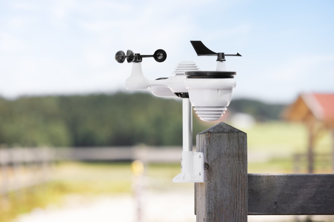 Kerbl 291394 Digitale Wetterstation 7 in 1 – Wifi-Anbindung & Präzisionssensoren für Profis