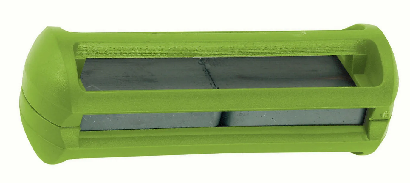 Kerbl Käfigmagnet in Grün, 35 x 35 x 100 mm zur Fremdkörpervorbeugung bei Rindern