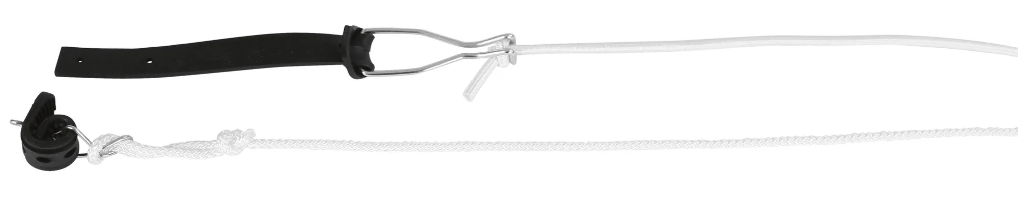Kerbl Kuhschwanzhalter mit Schnur und Klemme zum Fixieren des Kuhschwanzes