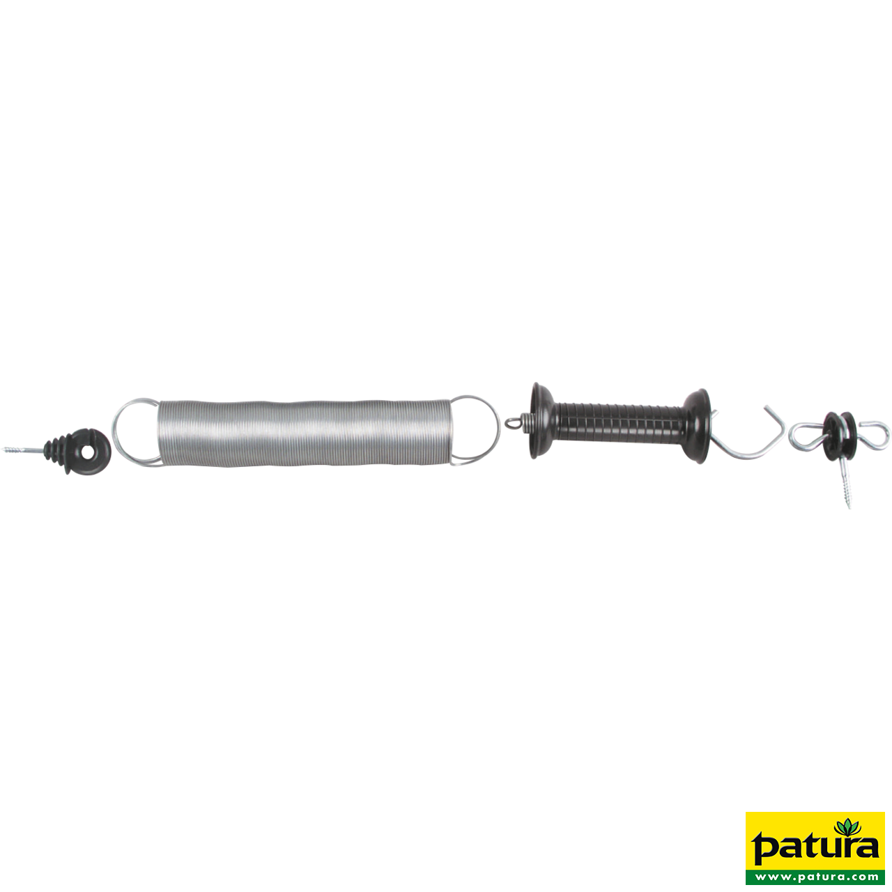 Patura Torspannfederset Standard für Tore bis 5 Meter Torgriff Feder Isolator Set 1 Stück Patura Torspannfederset Standard für Tore bis 5 Meter Torgriff Feder Isolator Set 1 Stück