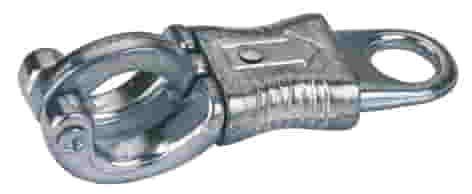 Kerbl Panikhaken für Anbindeseile - Verzinkte Metallhaken mit 14 mm Auge, ideal für Landwirte und Tierhalter