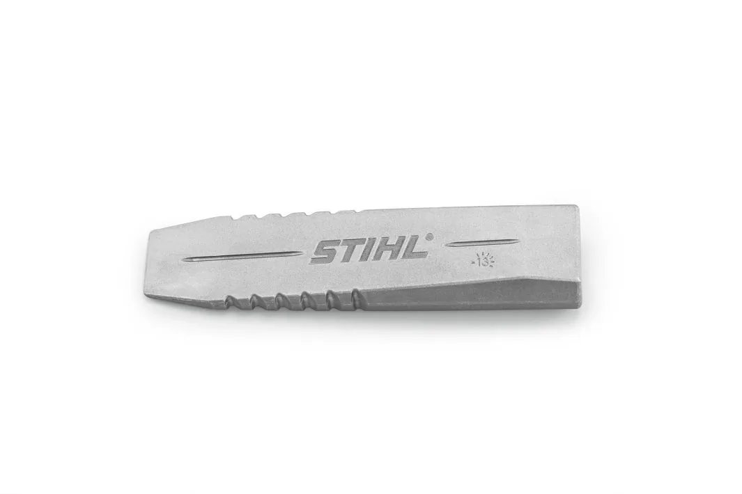 STIHL Fäll- und Spaltkeil aus Aluminium, 1000 g, für das Baumfällen und Holzarbeiten