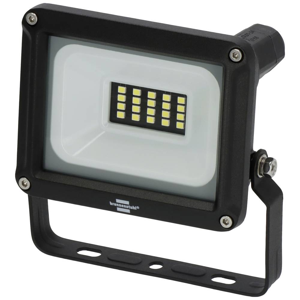 Brennenstuhl JARO 1060 LED-Außenstrahler 10W | Tageslichtweiß | Kompaktes Flutlicht IP65
