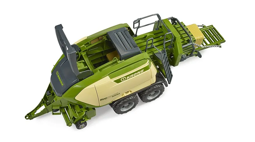 BRUDER Krone BiG Pack 1290 HDP Spielzeug-Großpackenpresse, Maßstab 1:16