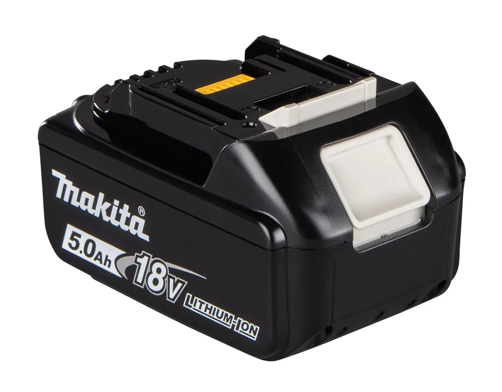 Makita BL1850B Li-Ion-Akku 18V 5,0 Ah, Schrägansicht