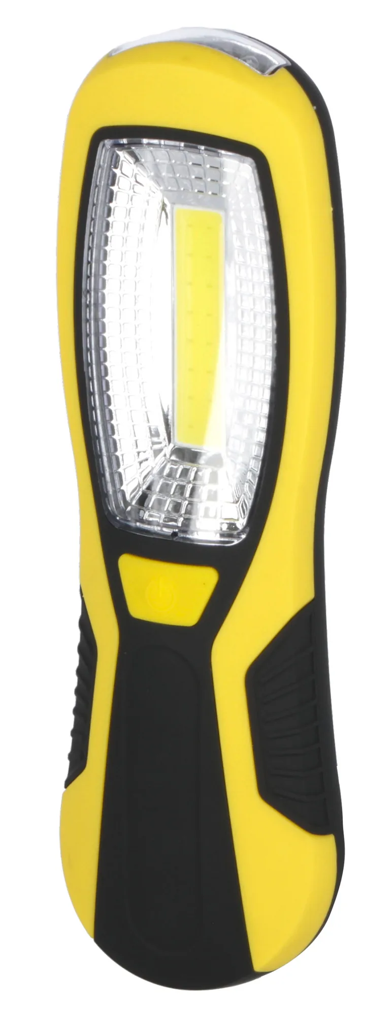 Kerbl LED-Arbeitsleuchte WorkFire in Gelb-Schwarz mit COB-LED und Taschenlampe