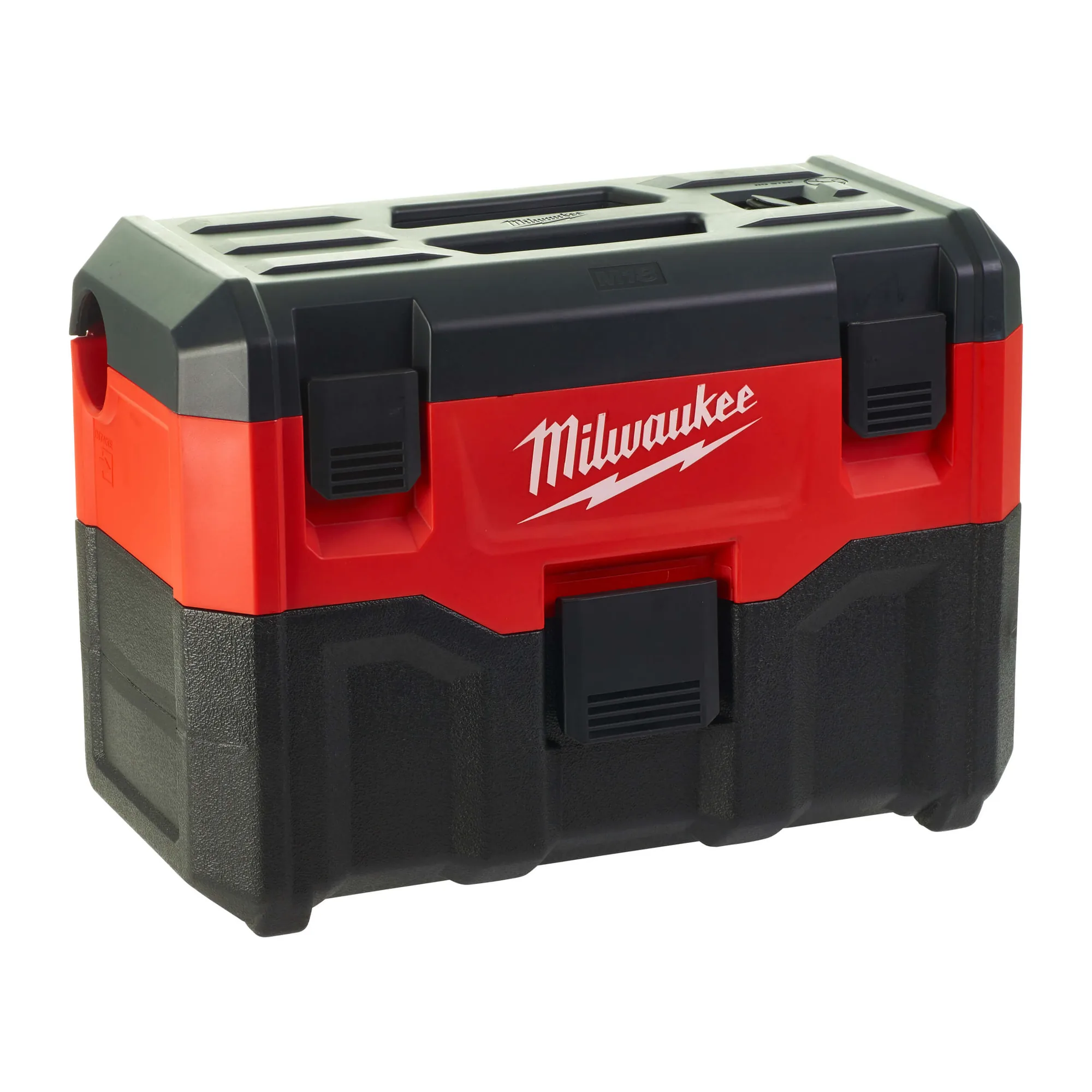 Milwaukee M18 VC2 Akku-Nass-/Trockensauger, Seitenansicht