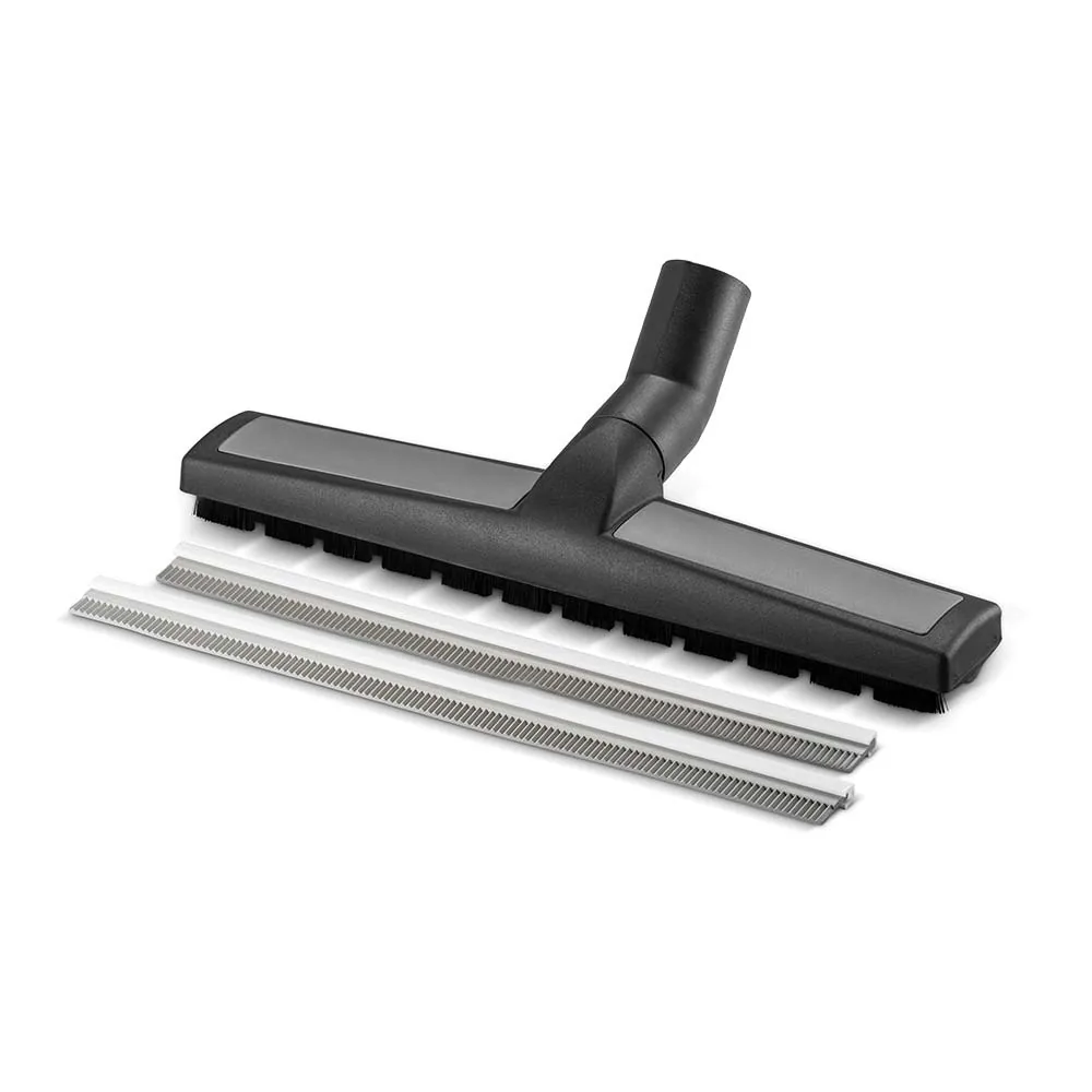 Kärcher Bodendüse DN 40, 360 mm in Schwarz mit Einsatzleisten für NT-Sauger