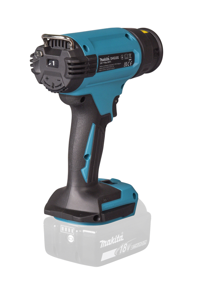 Akku-Heißluftgebläse 18V • 120-200 l/min • 550° C Akku-Heißluftgebläse 18V • 120-200 l/min • 550° C