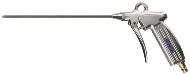ewo Blaspistole 269.106 aus geschmiedetem Aluminium mit langer 415-mm-Verlängerungsdüse