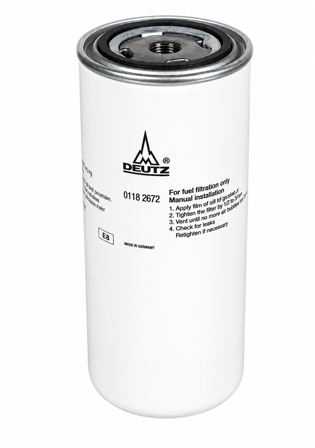 Original Deutz Kraftstofffilter | Art.-Nr. 01182672 Dieselfilter für Traktoren und Baumaschinen