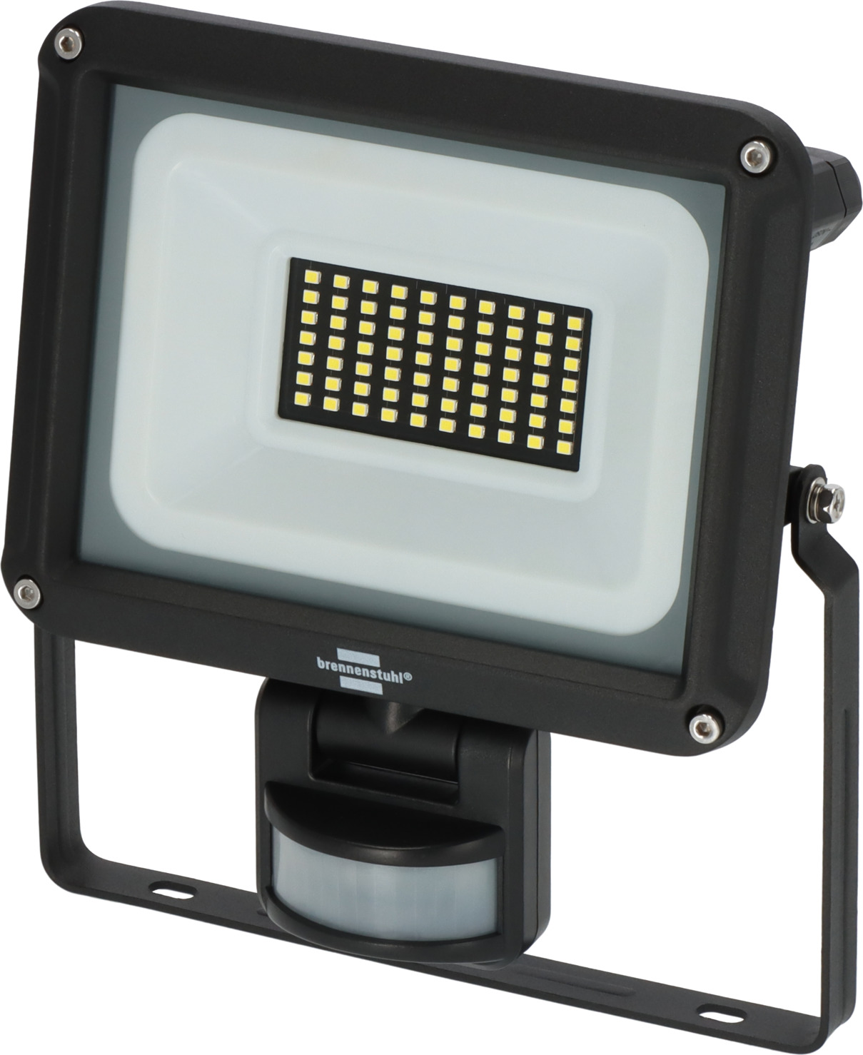 Brennenstuhl JARO 4060 P LED-Außenstrahler mit Bewegungsmelder 30W | 3450lm | IP65 | Tageslichtweiß