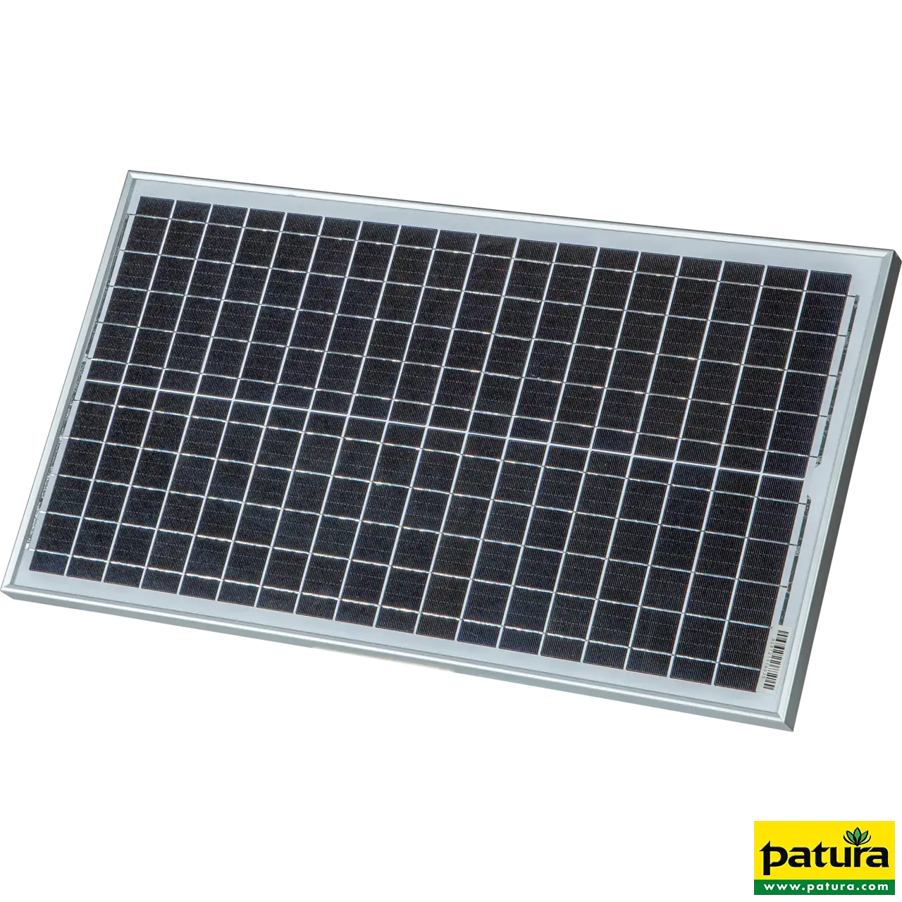 Patura Solarmodul 40 W mit Aluminiumrahmen und Halter für das Weidezaungerät P350