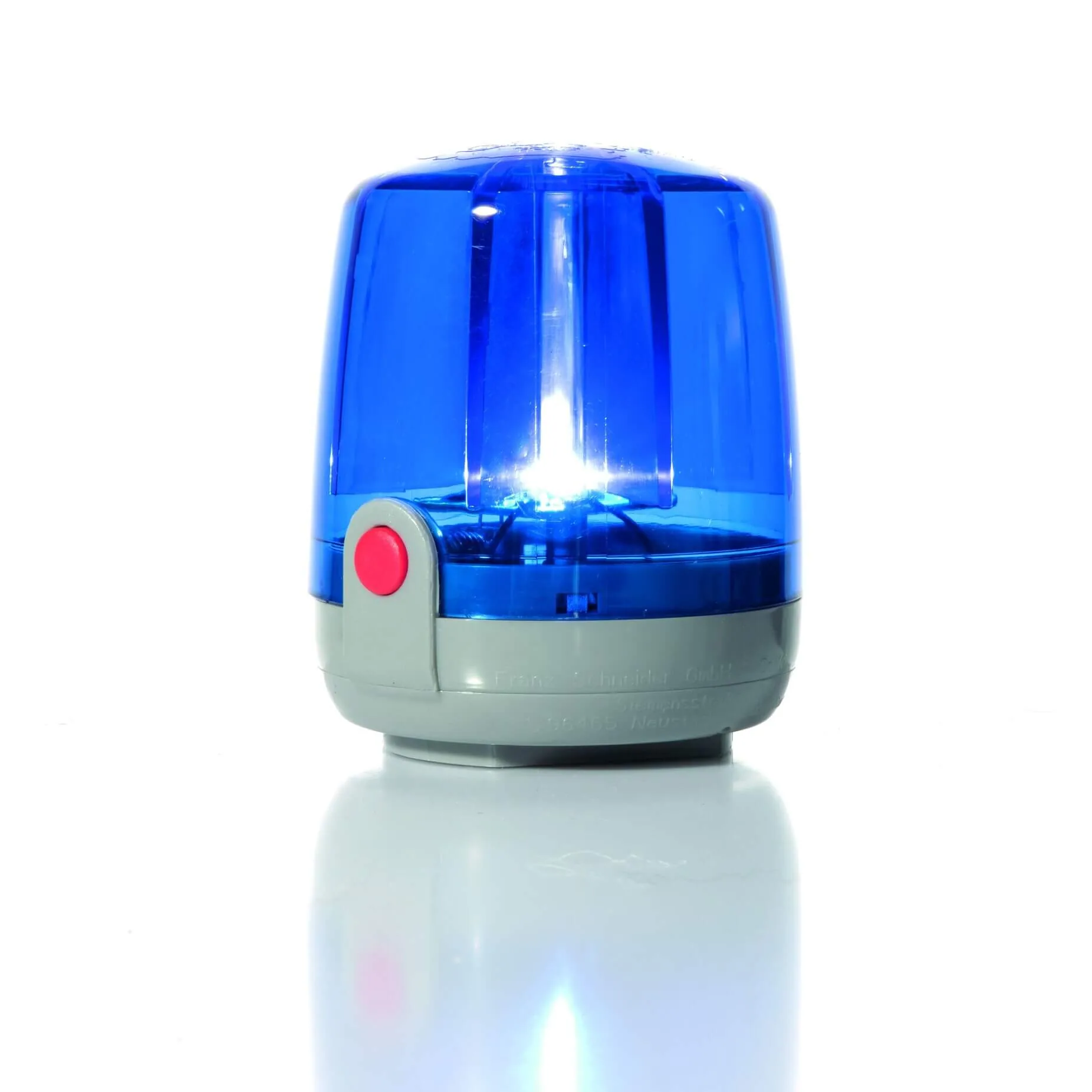 Rolly Toys rollyFlashlight in Blau, drehendes Blinklicht als Zubehör für Kinderfahrzeuge