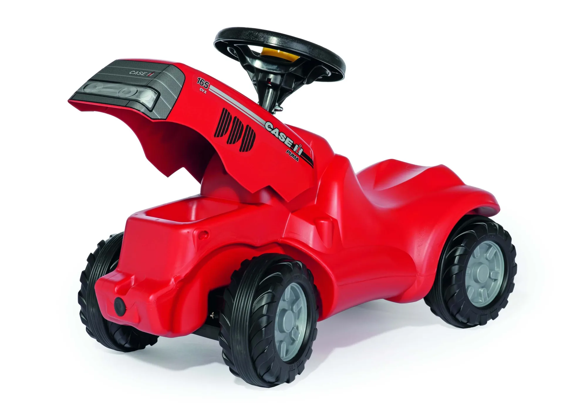 Rolly Toys rollyMinitrac Case IH CVX 1170 mit geöffneter Motorhaube und Ablagefach