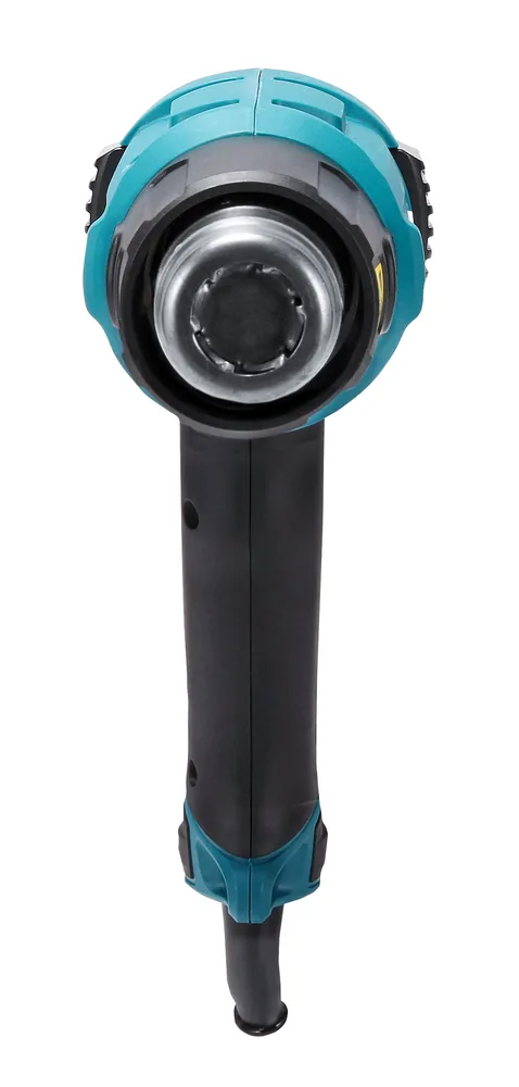 Düse des Makita HG6531CK Heißluftgebläses in der Frontansicht