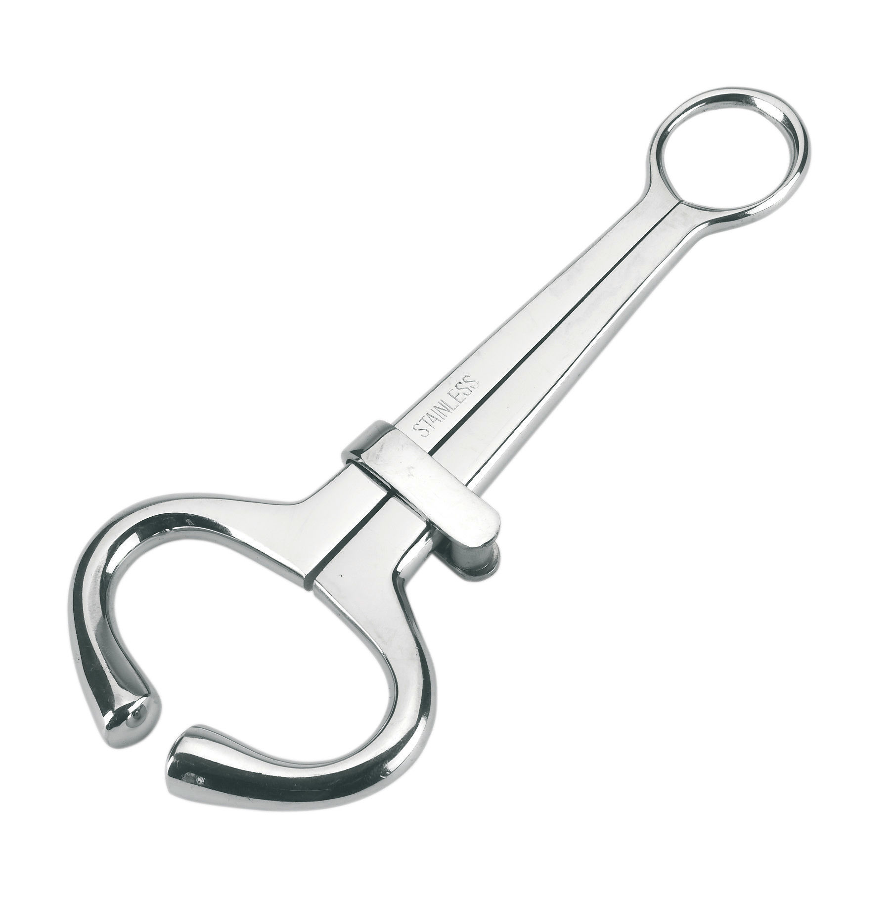 Kerbl Rinderbremse Harms 19cm - Rostfreier Stahl, Federnd und Praktisch zur Rinderbändigung in Landwirtschaft und Hofhaltung Kerbl Rinderbremse Harms 19cm - Rostfreier Stahl, Federnd und Praktisch zur Rinderbändigung in Landwirtschaft und Hofhaltung