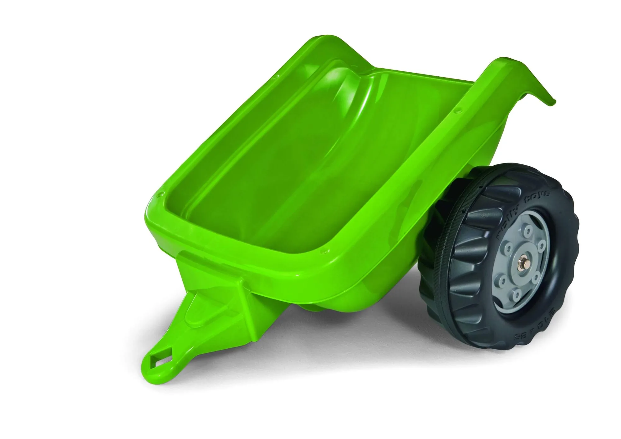 Rolly Toys rollyKid Trailer in Grün, Kinder-Anhänger für Trettraktoren