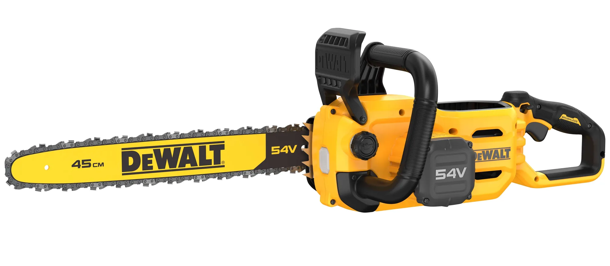 DeWalt DCMCS574 54V XR FLEXVOLT Akku-Kettensäge mit 45-cm-Schwert