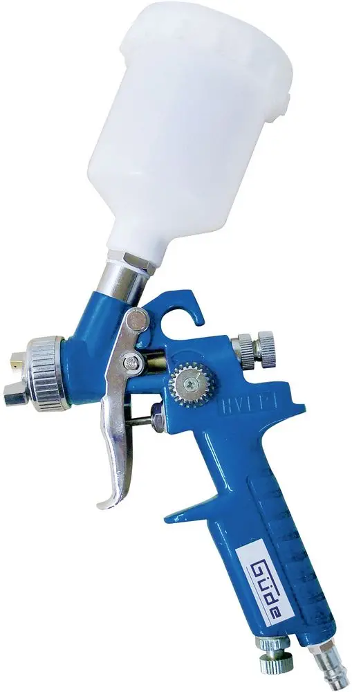 Güde Farbspritzpistole PROFI-M | Mini Lackierpistole 100ml, Düse 0,8mm | 2750