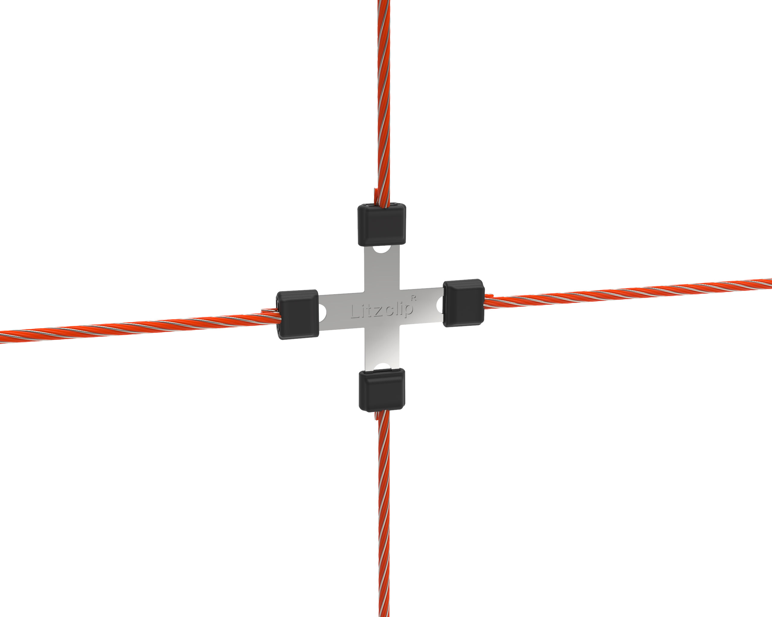 Kerbl AKO Litzclip Reparaturset - Edelstahl, 8-teilig, für Weidezäune und Tiergitter