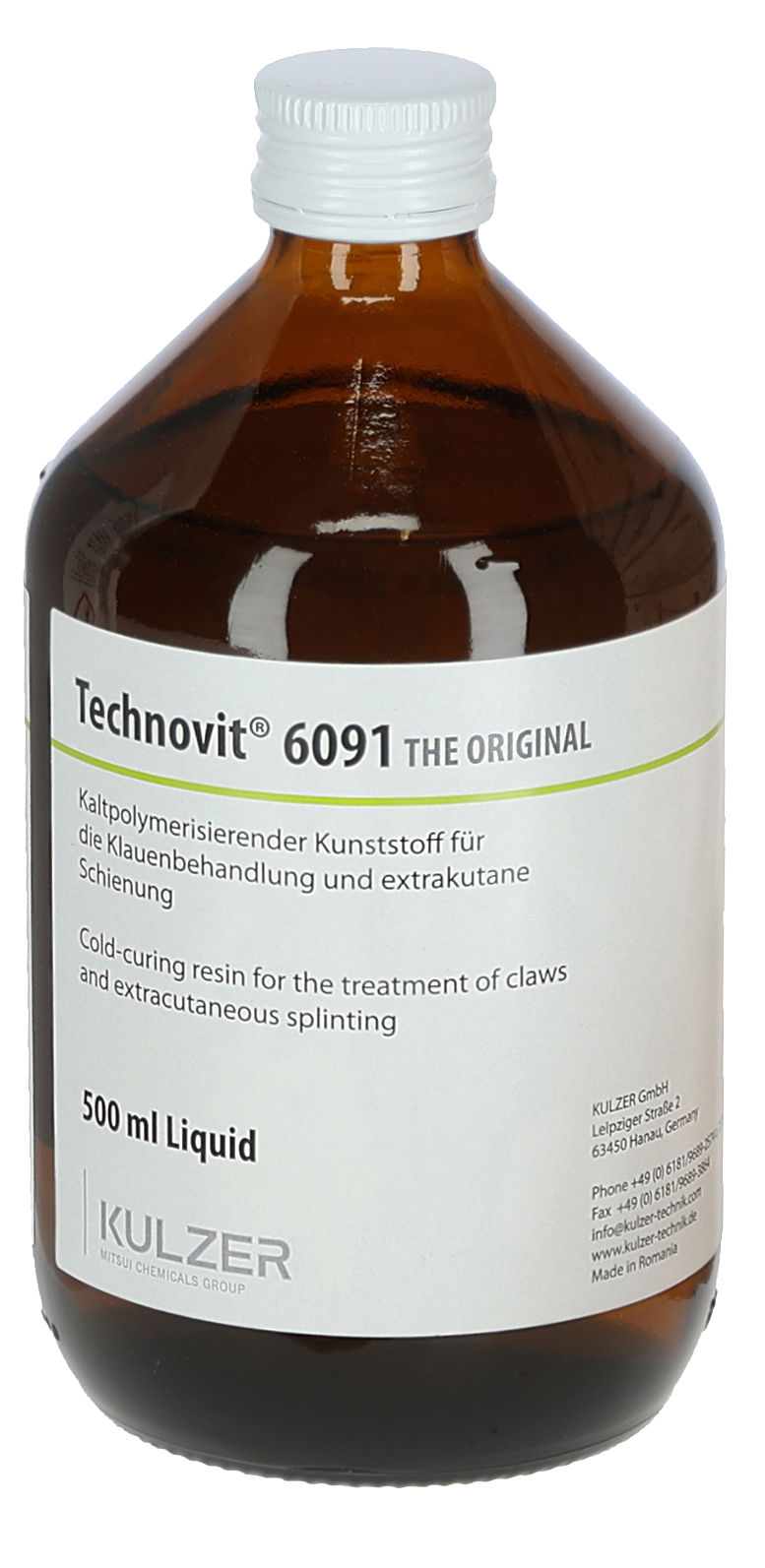 Technovit Flüssigkt. 500ml Kerbl 1624 - Speziallösung für landwirtschaftliche Anwendungen und Tierhaltung