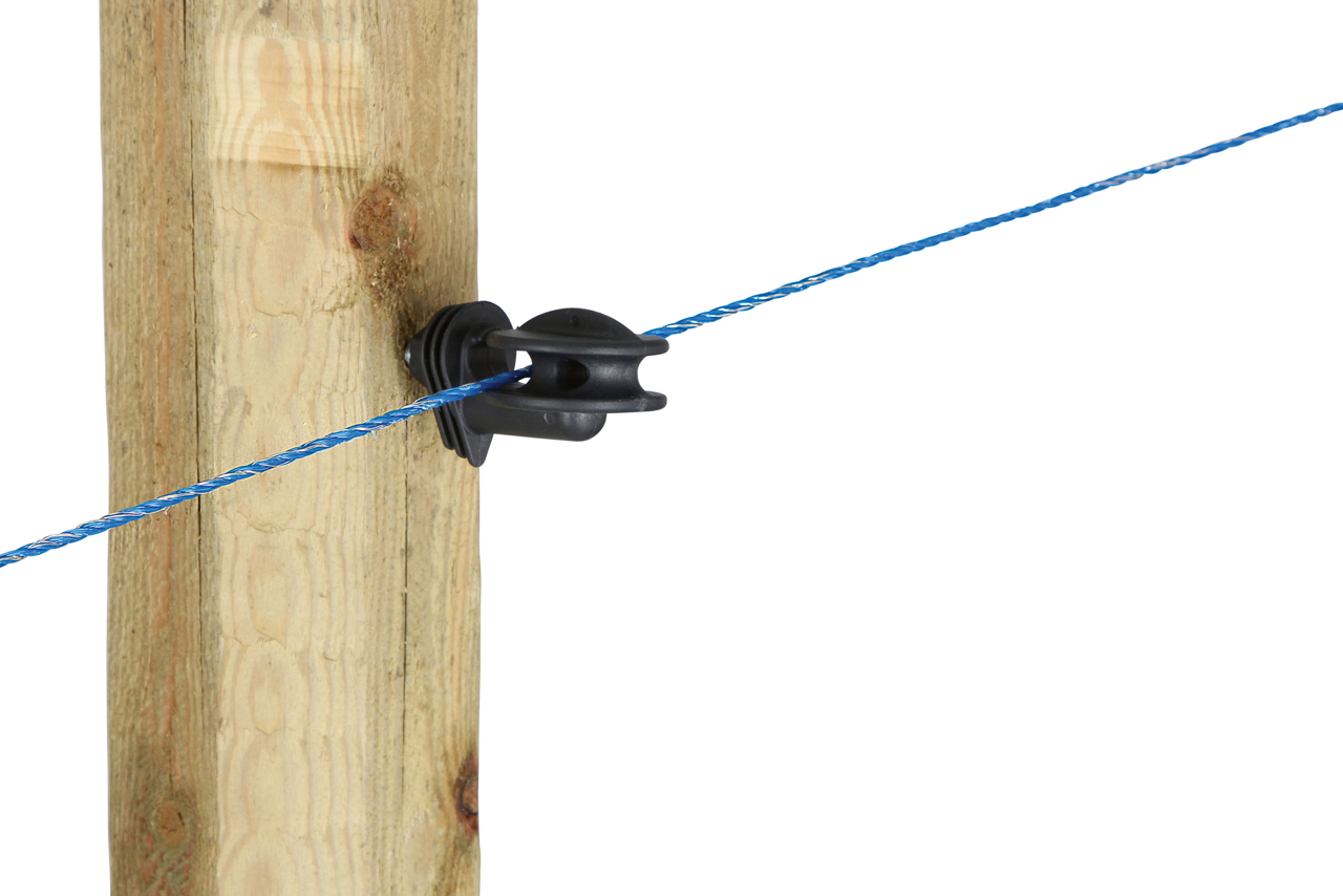 Weidezaunlitze Premium WildHog, blau, 400 m - Speziell für Wildtierabwehr entwickelt von Kerbl mit dicken, verzinnten Kupferleitern und hoher Leitfähigkeit. Ideal für Landwirte und Tierhalter zur Schutz von Weiden und Grundstücken.