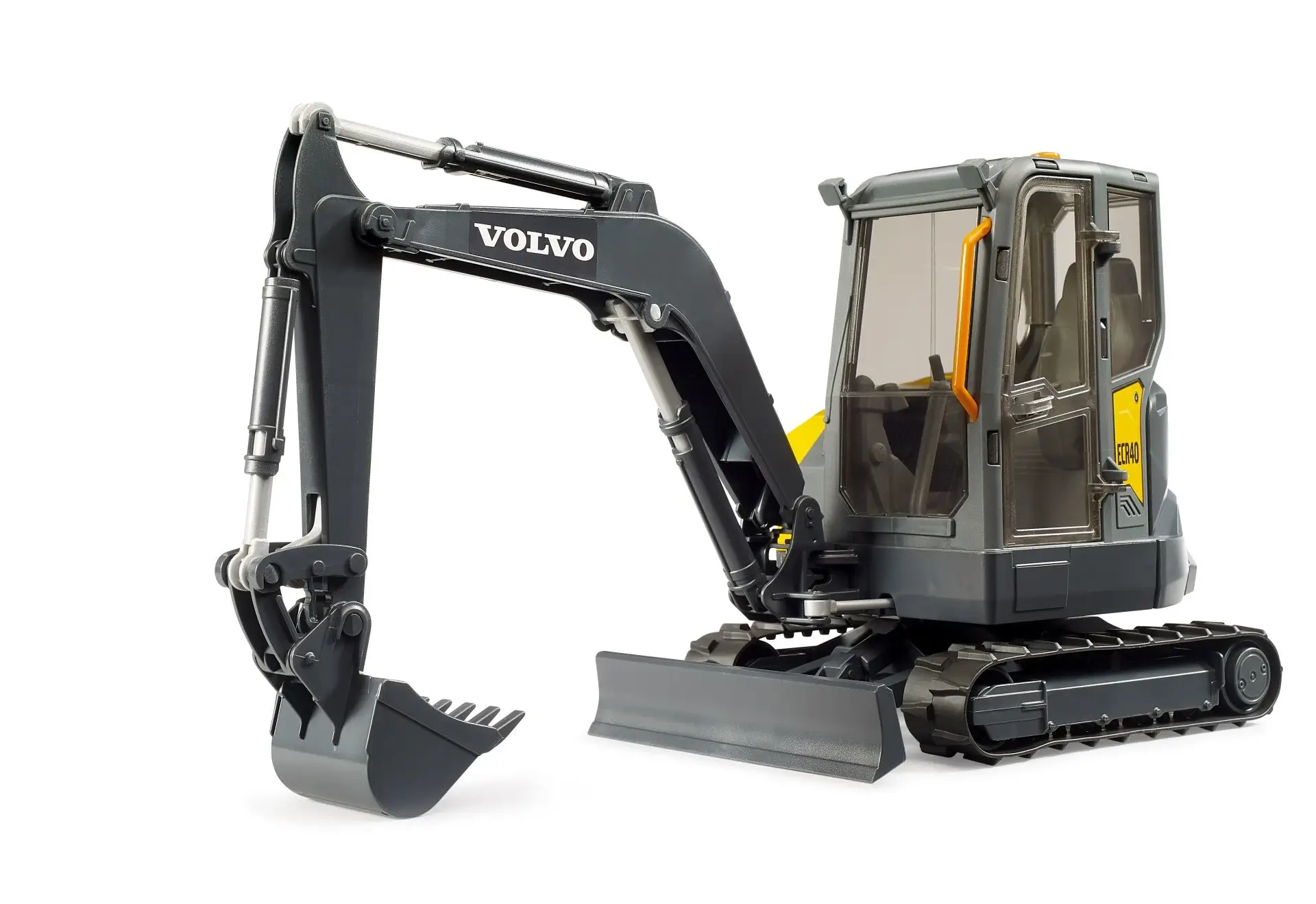 BRUDER Volvo Kompaktbagger ECR40 (Art. 02465), Spielzeug-Baufahrzeug, Produktbild