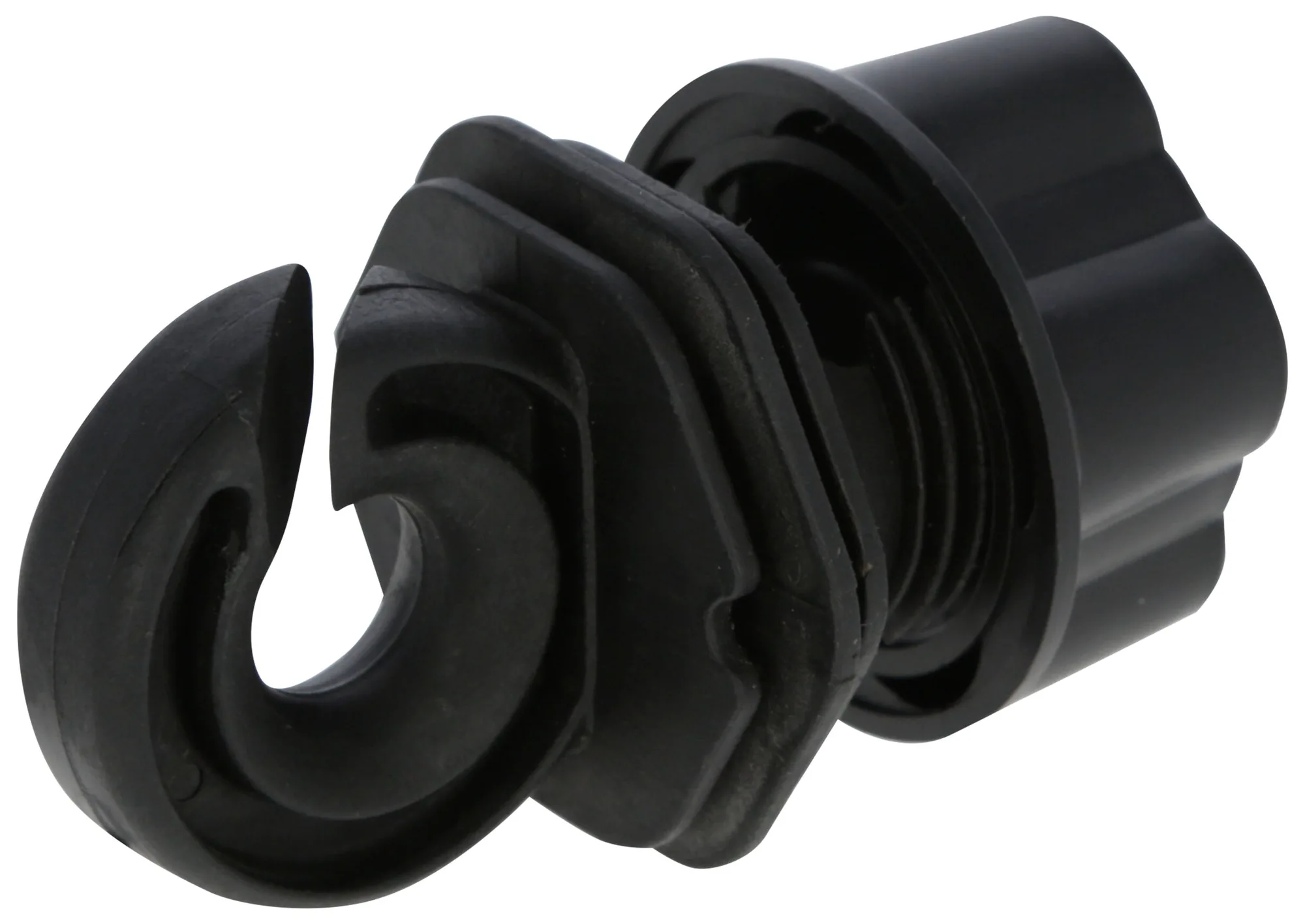 Kerbl Ringisolatoren für Pfähle aus schwarzem Kunststoff, mehrere Stück