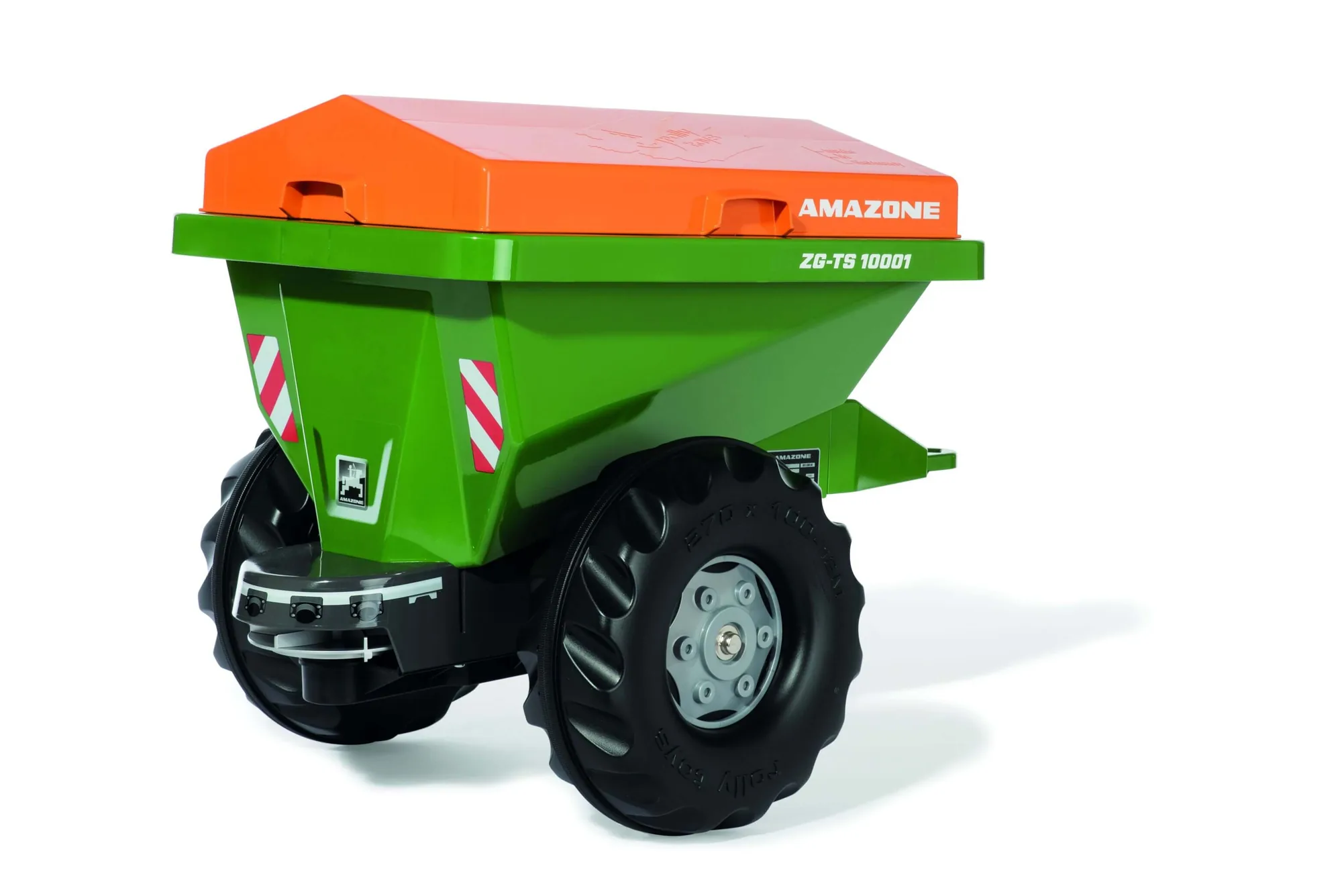 Rolly Toys rollyStreumax AMAZONE Streuanhänger mit sichtbarer Streuscheibe und Dosiersystem