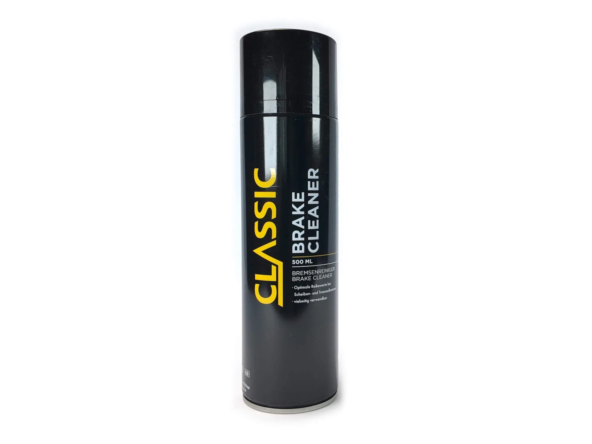 Classic Brake Cleaner Bremsenreiniger in schwarzer 500-ml-Sprühdose