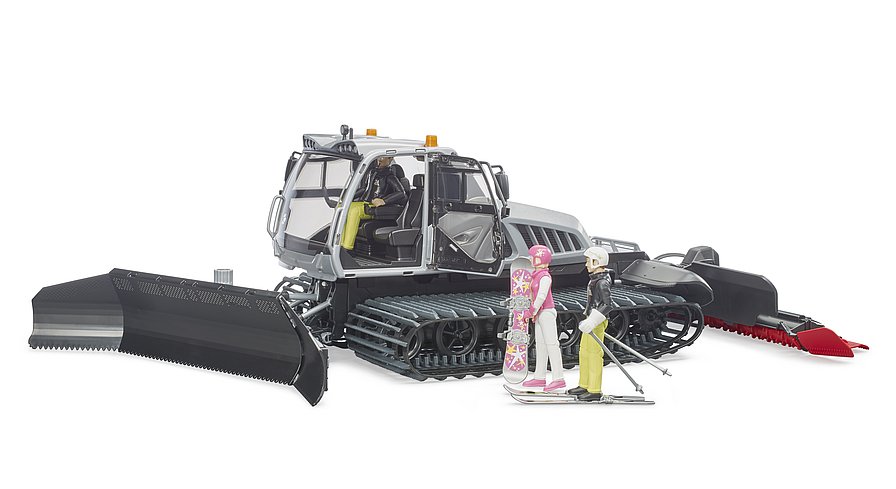 BRUDER Prinoth Leitwolf Schneeraupe – Detailgetreues Spielzeug für kleine Winterabenteurer