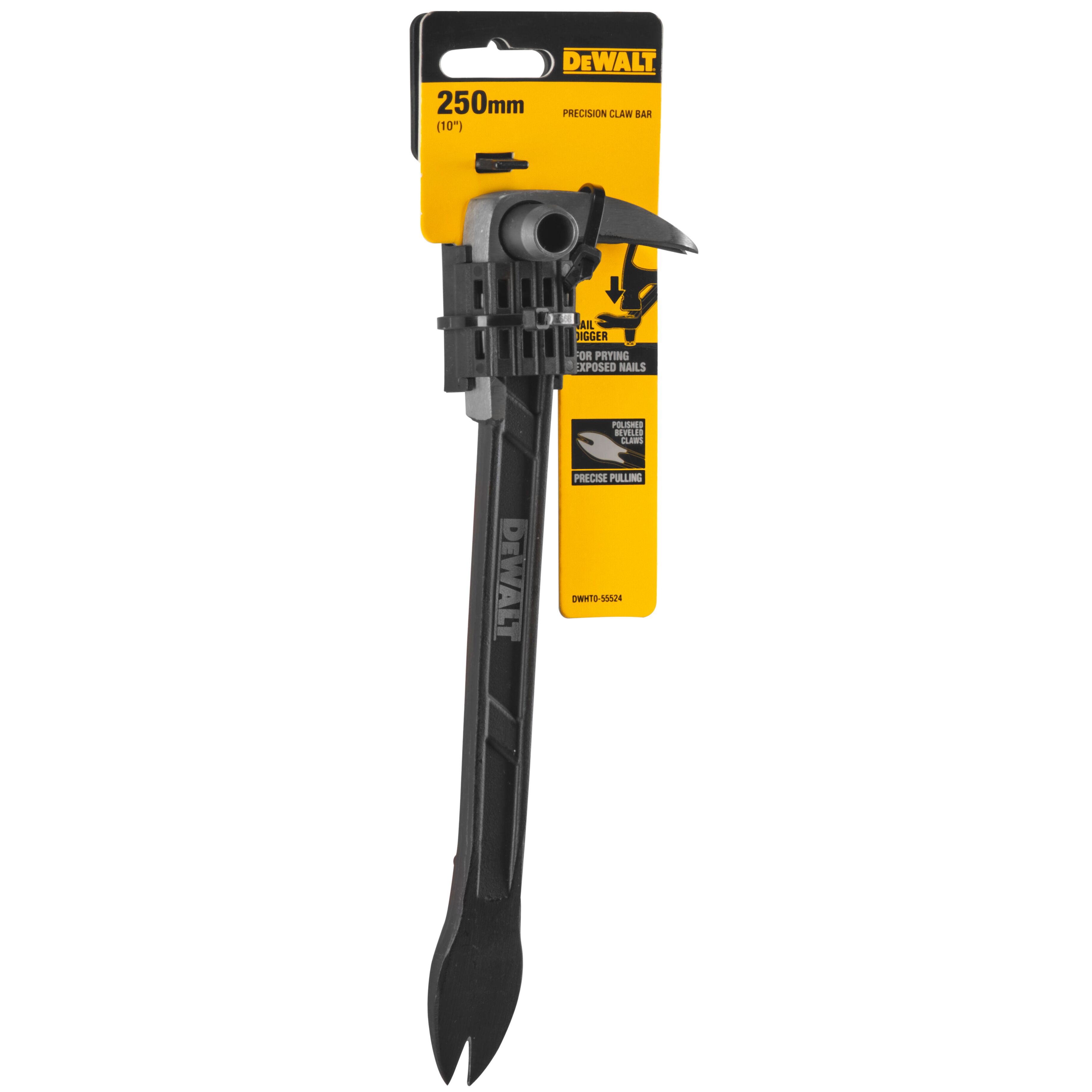 DeWalt DWHT0-55524 250 mm Präzisionsbrechstange – Robustes Werkzeug für präzises Arbeiten