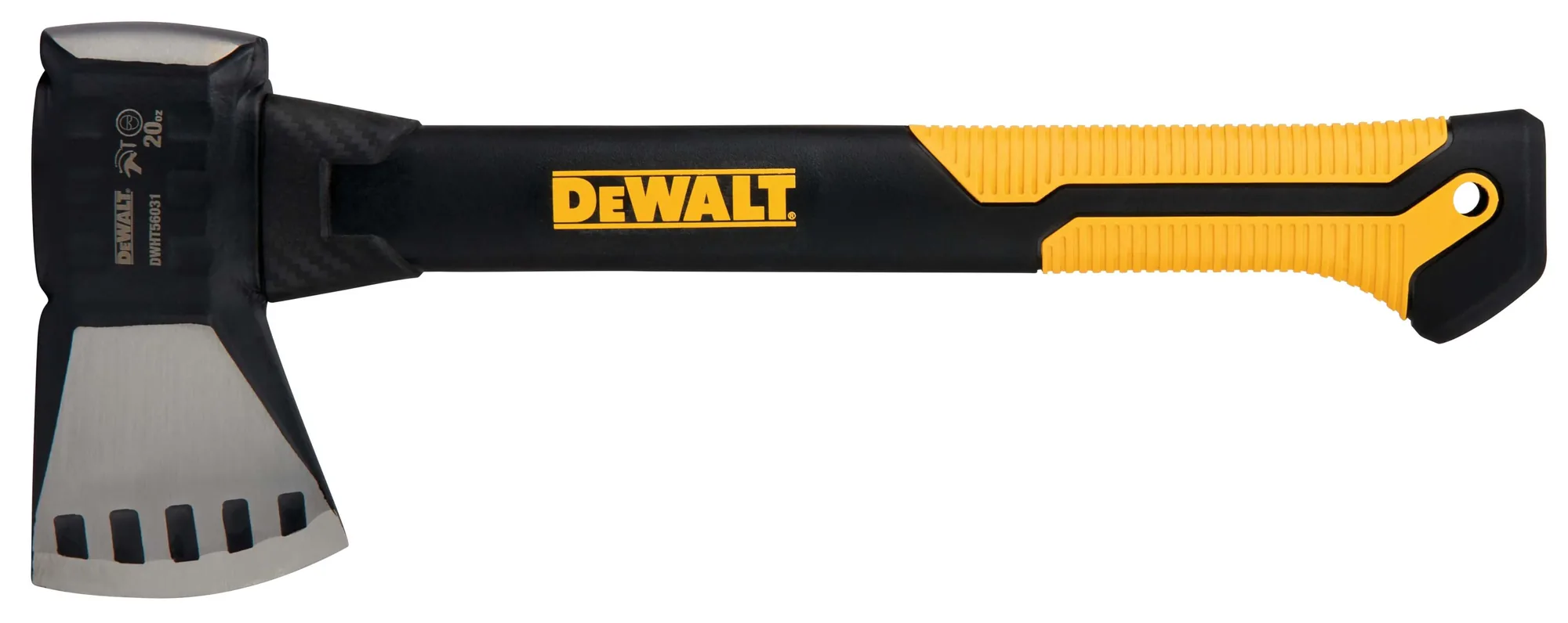 DeWalt DWHT56031 EXOCORE Beil mit Kohlefaser-Verbundstiel, 20 oz