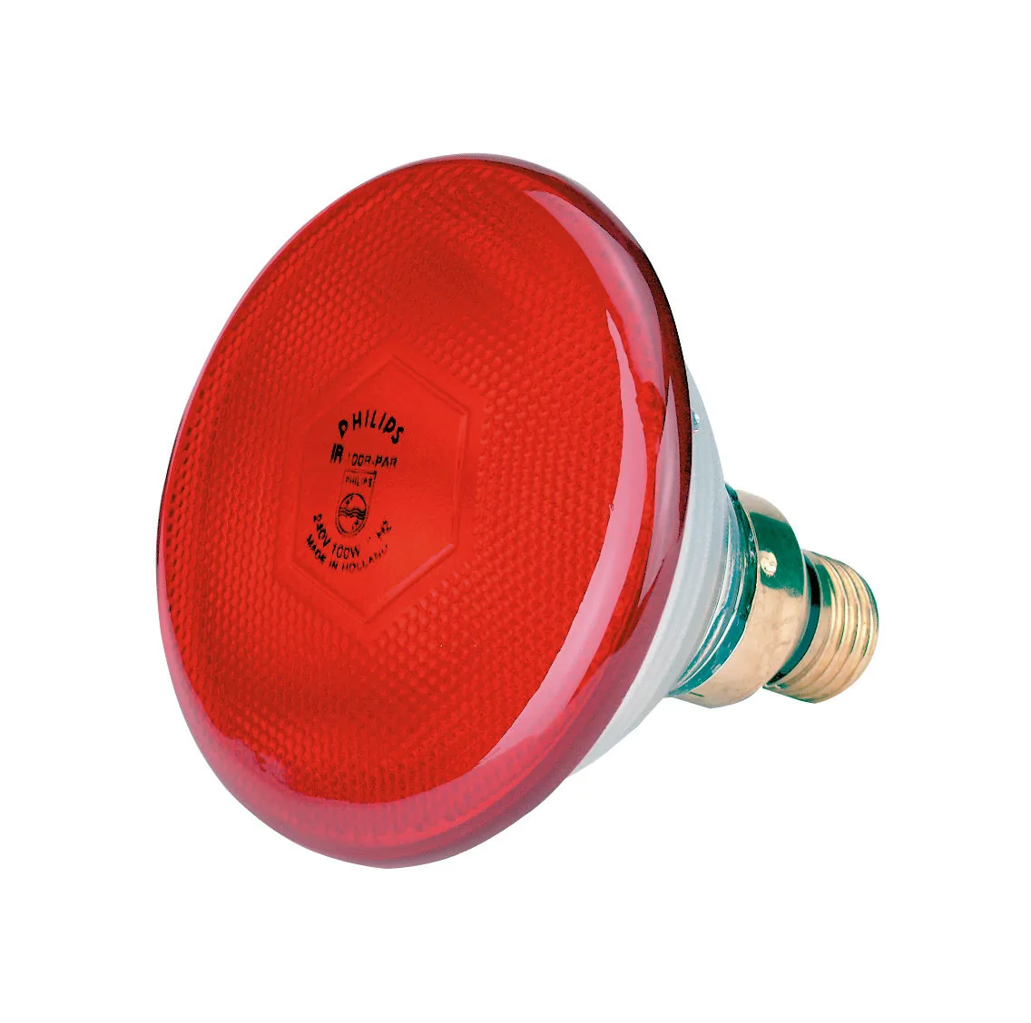 Philips Infrarot-Sparlampe 100 W in Rot für die Tierheizung