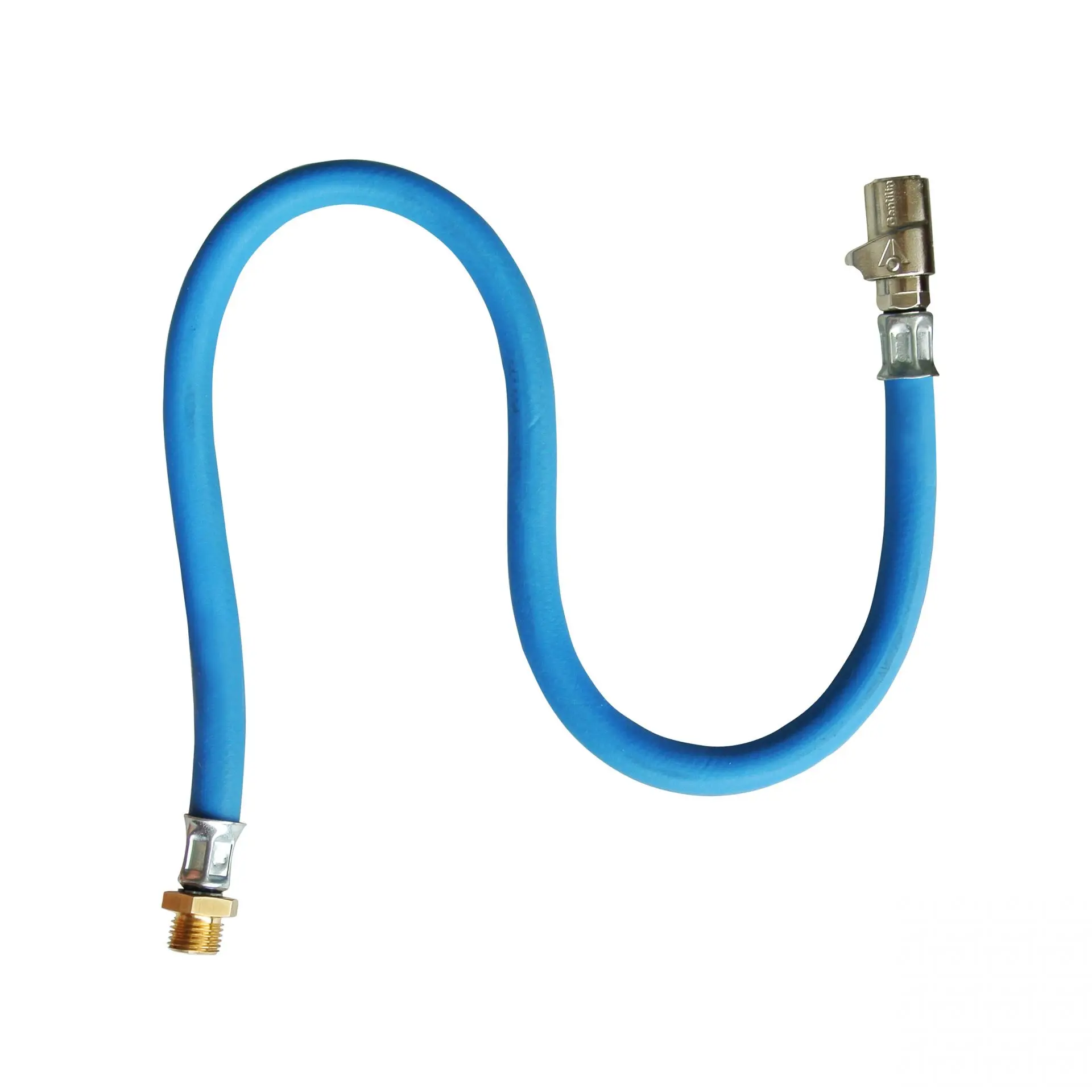 ewo Blubird Druckluft-Füllschlauch 0,5 m blau mit drehbarem Quick-Stecker