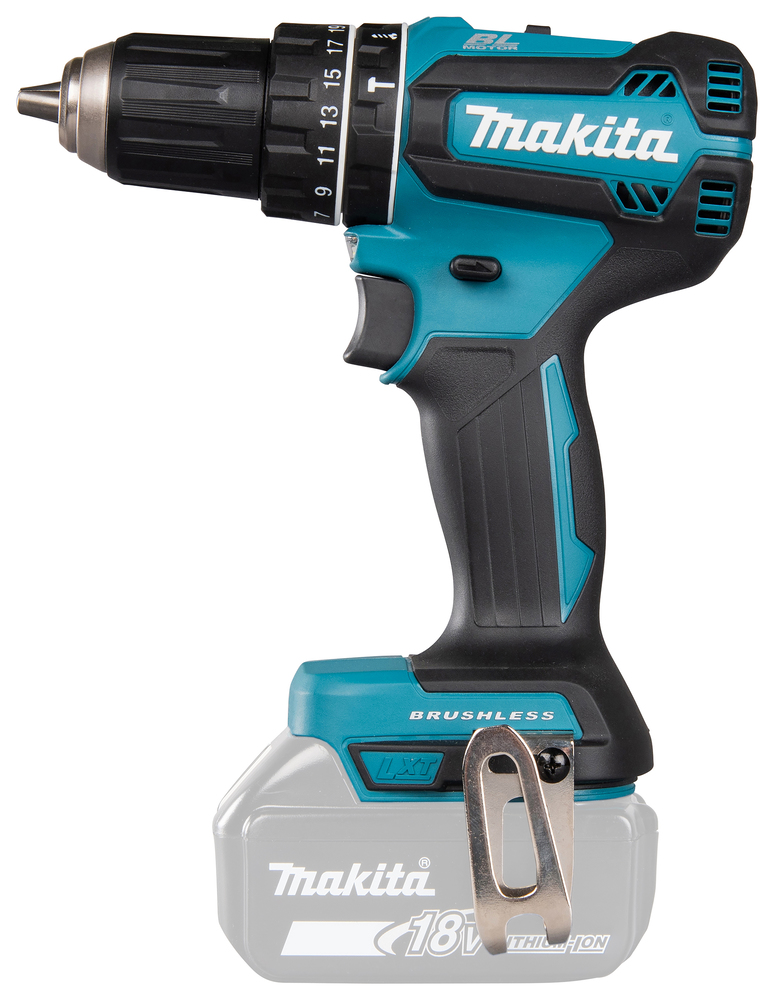 Makita DHP485Z Akku-Schlagbohrschrauber – 18V, bürstenloser Motor, kompakte Bauweise