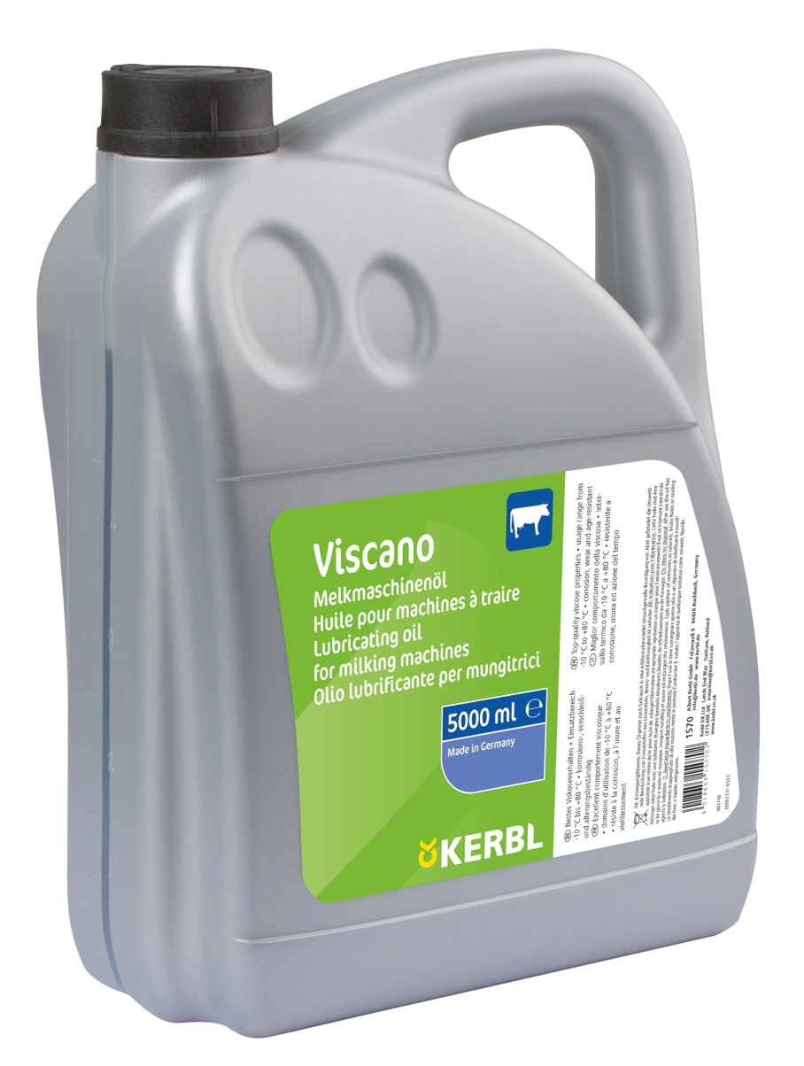Kerbl Melkmaschinenöl Viscano 5 Liter - ideal für landwirtschaftliche Anwendungen und effiziente Milkanlagenbetreibung unter allen Bedingungen. Kerbl Melkmaschinenöl Viscano 5 Liter - ideal für landwirtschaftliche Anwendungen und effiziente Milkanlagenbetreibung unter allen Bedingungen.