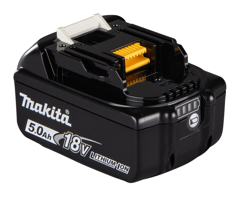 Makita 197280-8 – Leistungsstarker 18V 5, 0 Ah Li-Ion Akku mit Ladestandsanzeige Makita 197280-8 – Leistungsstarker 18V 5, 0 Ah Li-Ion Akku mit Ladestandsanzeige