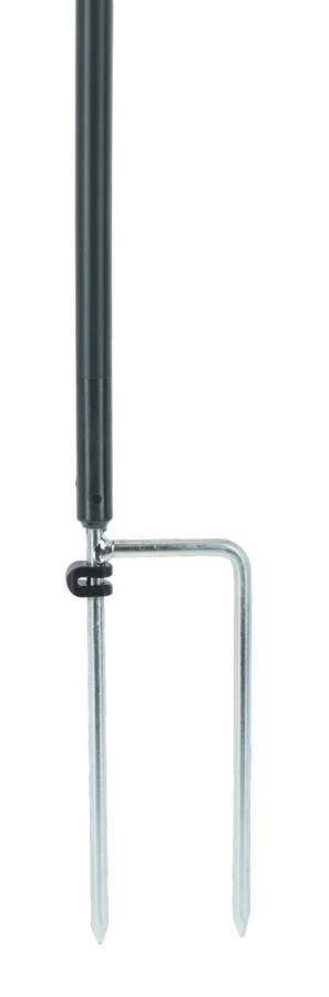 AKO Geflügelnetz Premium - 50 m x 122 cm, elektrifizierbar, mit robusten Doppelspitzen-Pfählen, ideal für Hühner, Gänse und Puten von Kerbl