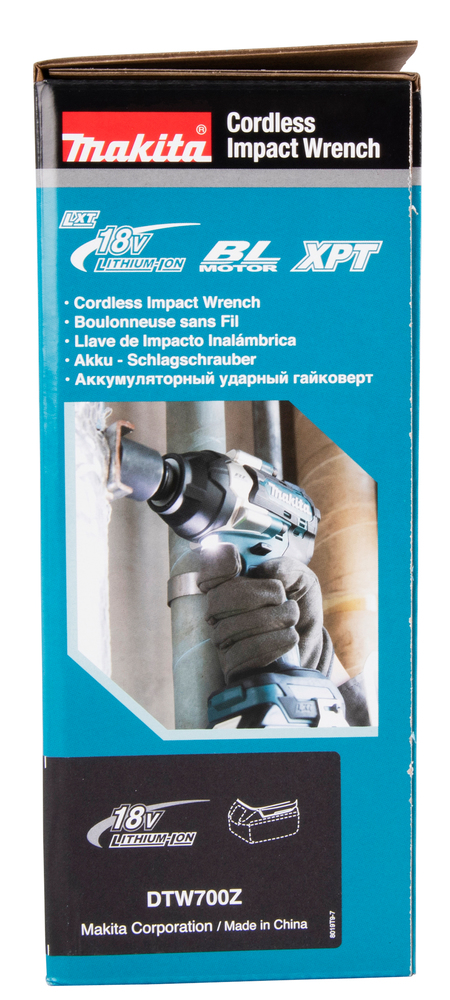 Makita DTW700Z Akku-Schlagschrauber – 18V, 700 Nm, bürstenloser Motor Makita DTW700Z Akku-Schlagschrauber – 18V, 700 Nm, bürstenloser Motor