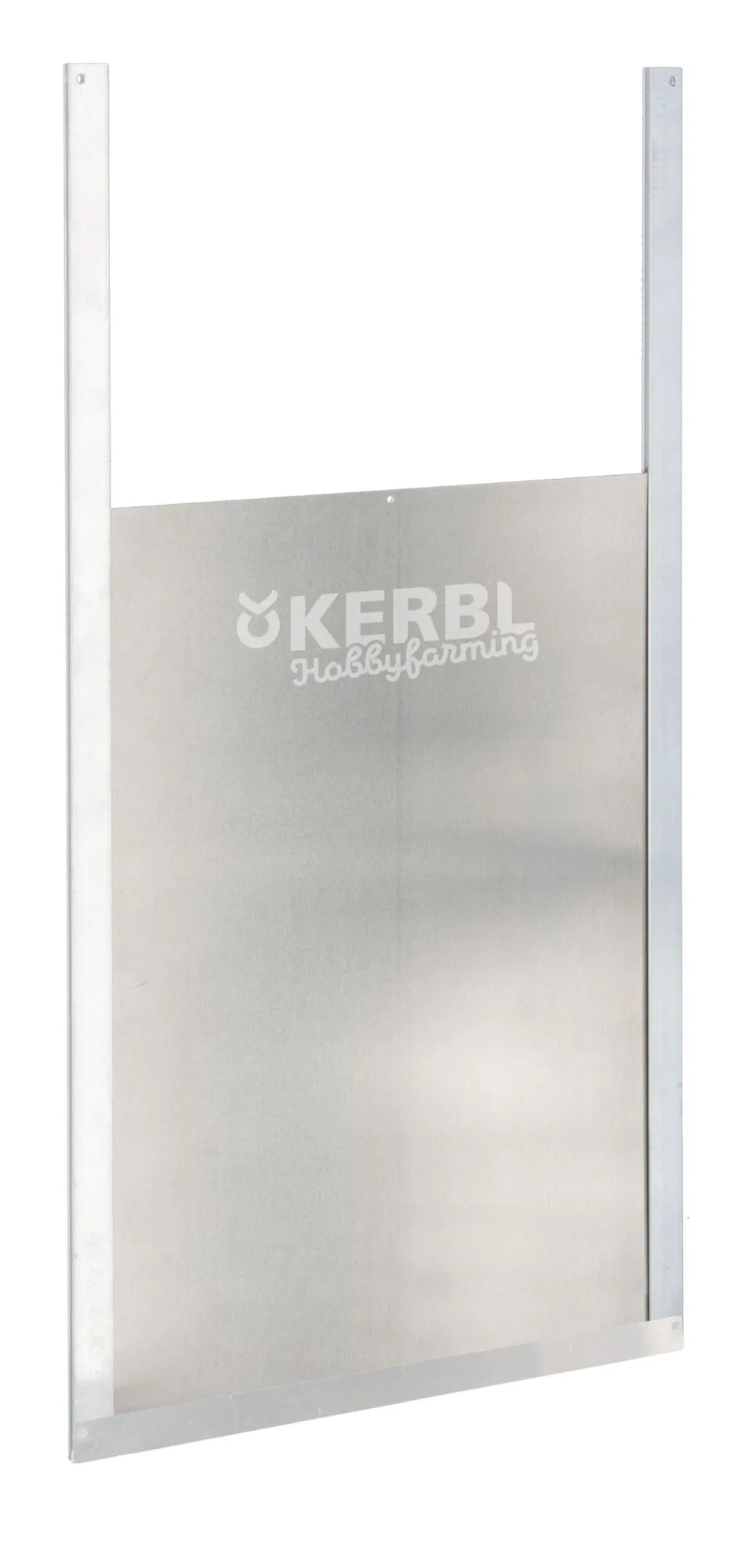 Kerbl Alu Hühner-Schiebetür aus Aluminium, Frontansicht